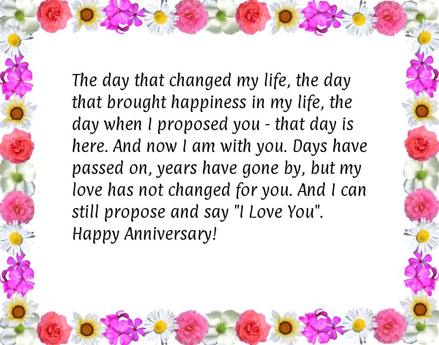 Wedding anniversary wishes for husband