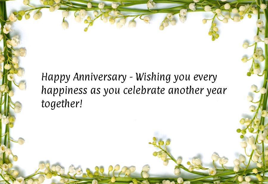 Wedding anniversary cards