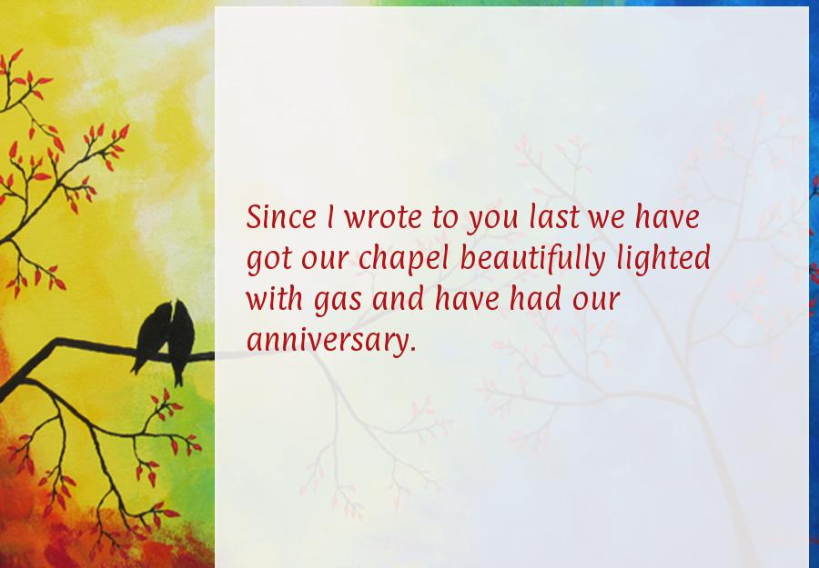 Wishes for anniversary